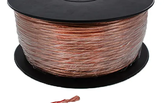 Lautsprecherkabel 4 mm² 2x4,0/0,20tr Sp.100 Spule 100 m | transparent | 2x4,0 mm²