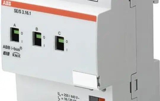 ABB SE/S 3.16.1 KNX-Energieaktor 3-fach, 16 A