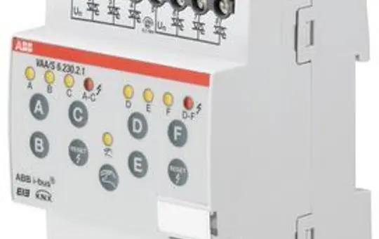 ABB VAA/S6.230.2.1 KNX-Ventilantriebsaktor 6-fach
