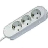 BACHMANN 387.271 Tischsteckdose SMART 3-fach | weiß | 3,00 m