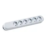 BACHMANN 381.246K Tischsteckdose SMART 6-fach | weiß | keine