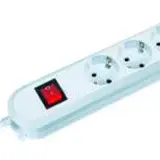 BACHMANN 381.230K Tischsteckdose SMART 4-fach mit Ein-/Ausschalter | weiß | 1,50 m