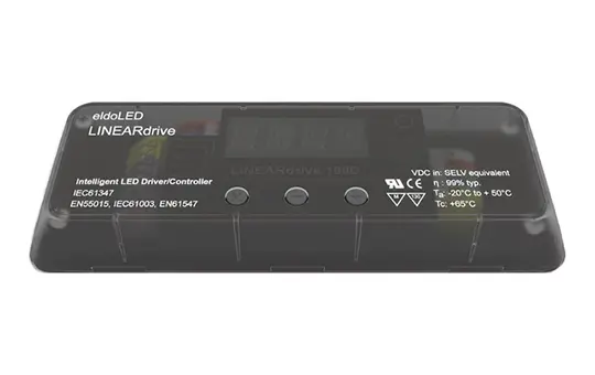 ELDOLED LIN180D3 LED-CV-Dimmer LINEARdrive DC 180 W, 4-fach, DMX