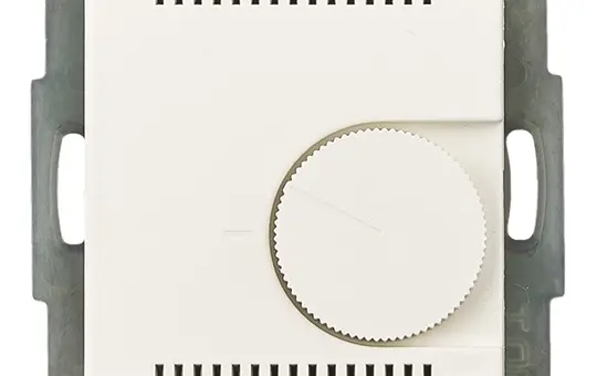 MDT SCN-RT1UPE.01 KNX-Raumtemperaturregler 55 Drehregler | reinweiß matt