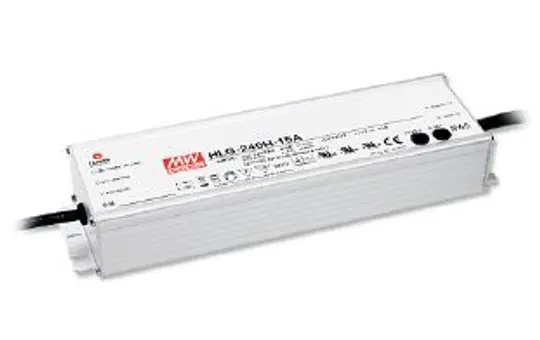MEANWELL HLG-240H-24B HLG 24 V LED-Schaltnetzteil dimmbar 240 W