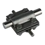 DEHN 319219 Kreuzstück m. Zwischenplatte V4A Fangstange | 16 x 30 mm