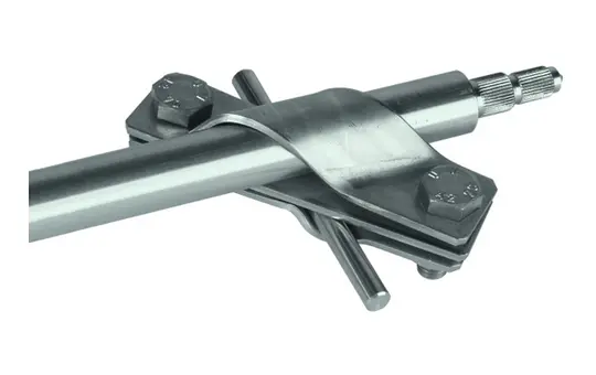 DEHN 620915 Anschlussschelle V4A schräg | 20 mm