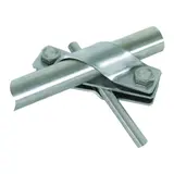 DEHN 649015 Anschlussschelle V4A schräg | 25 mm