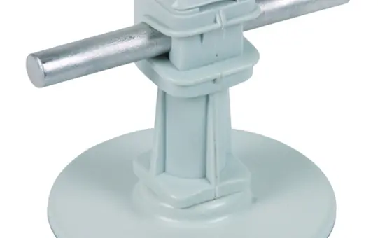 DEHN 297110 Dachleitungshalter PVC m. Grundplatte