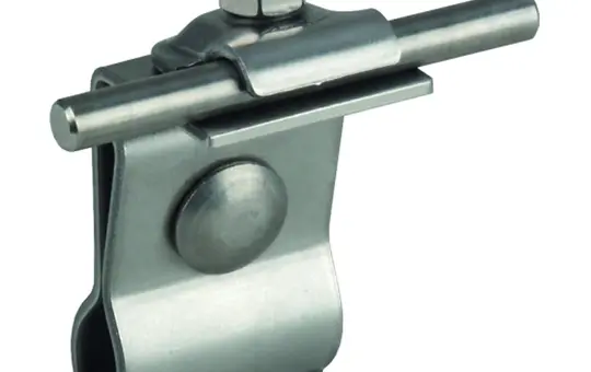 DEHN 223040 Dachleitungshalter Rundstehfalz 6 - 10 mm Al