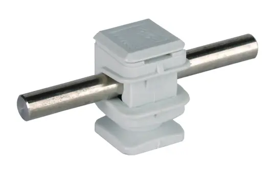 DEHN 204001 Leitungshalter Bauhöhe 16 mm M6 | grau