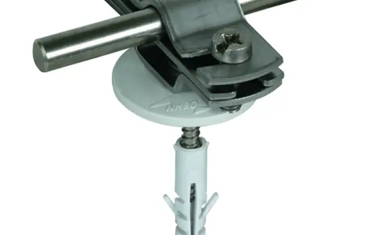 DEHN 286819 Leitungshalter 7 - 10 mm V2A m. Schraube | edelstahl