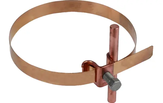 DEHN 200027 Leitungshalter Regenfallrohr Typ PV Cu | 50-120 mm