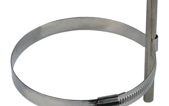 DEHN 200089 Leitungshalter Regenfallrohr Typ PPS V2A | 100-120 mm