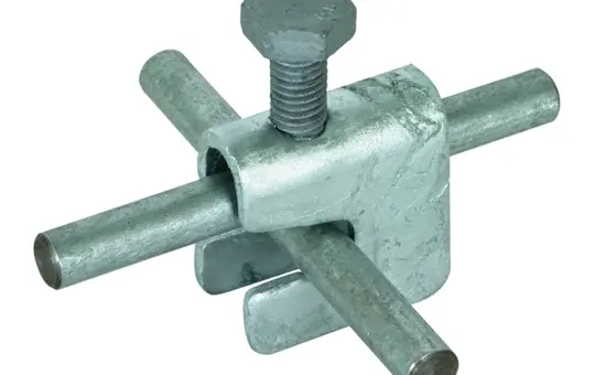 DEHN 308025 Verbindungsklemme St/tZn Parallelverbinder Rd/Rd | 6 - 30 mm