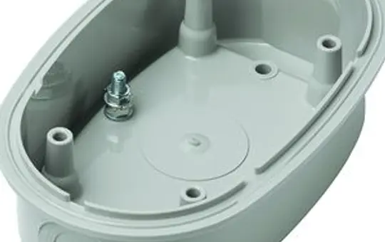 B&K-ELECTRONIC 589020 Montage-Box für Alarmläutewerke für 56-66