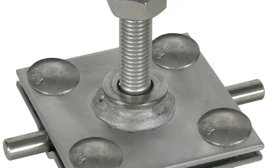 DEHN 478149 Anschlussklemme Gewindebolzen V4A M12 | 7 - 40 mm