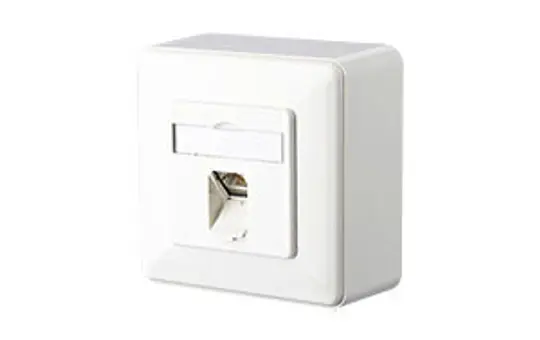 METZ CONNECT 130C370002-I Netzwerkdose 1-fach, Cat. 6a