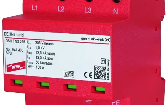 DEHN 941400 Kombi-Ableiter Typ 1+2 4-polig, TN-S