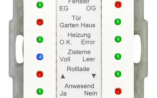 MDT SCN-LED55.01 LED-Anzeige 55 reinweiß glänzend