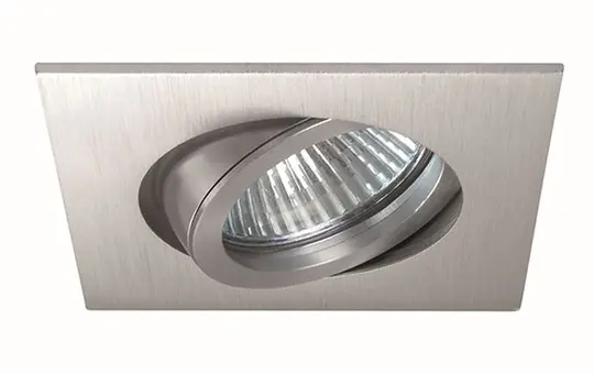 BRUMBERG 0065.25 Einbauleuchte TIRREL GX5,3 eckig | alu matt