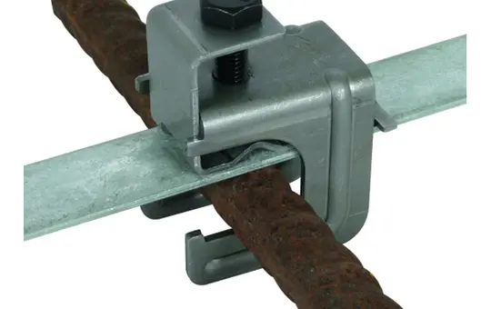 DEHN 308031 Druckbügelklemme St/blank Parallelverbinder