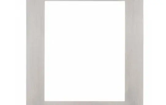 2N 9155021 IP Verso Frontblende AP 1 Modul | nickel