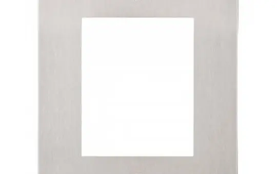 2N 9155011 IP Verso Frontblende UP 1 Modul | nickel