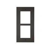 2N 9155012B IP Verso Frontblende UP 2 Module | schwarz