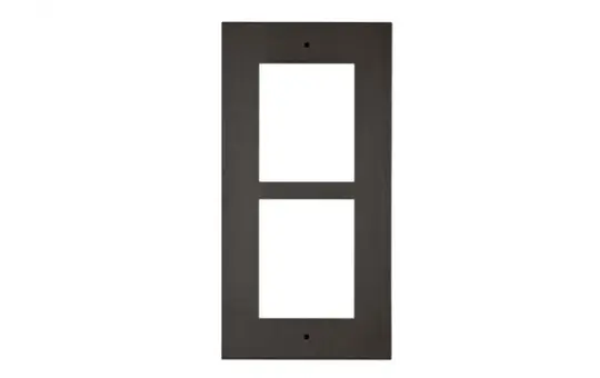 2N 9155012B IP Verso Frontblende UP 2 Module | schwarz