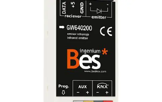 BESKNX GW640200 KNX-IR-Gateway Transmitter/Receiver