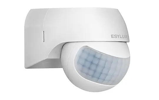 ESYLUX EM10055089 Bewegungsmelder MD Basic 180°, 12 m, Wandmelder | weiß