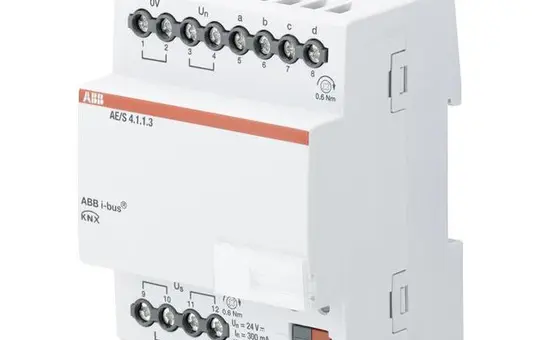 ABB AE/S4.1.1.3 KNX-Analogeingang 4-fach, Hutschiene