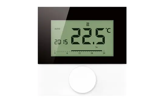 MÖHLENHOFF 130564 Raumtemperaturregler Alpha Standard | weiß/schwarz