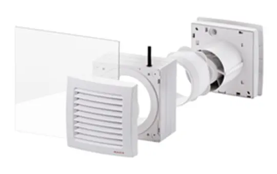 MAICO 930500 Fenstereinbausatz mit feststehendem Aussengitter