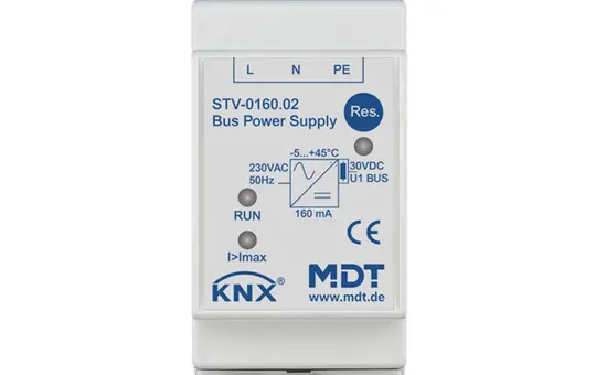 MDT STV-0160.02 KNX Busspannungsversorgung 160 mA