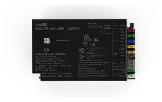 ELDOLED PW50S-M4Z0X1 LED-CC-Dimmer POWERdrive AC Typ S 50 W, DMX