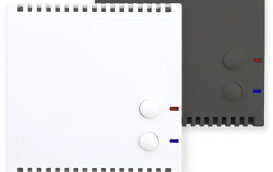 ARCUS-EDS 30512371 KNX-Temperatursensor IP20 UP mit Taster, CO2-Sensor | weiß