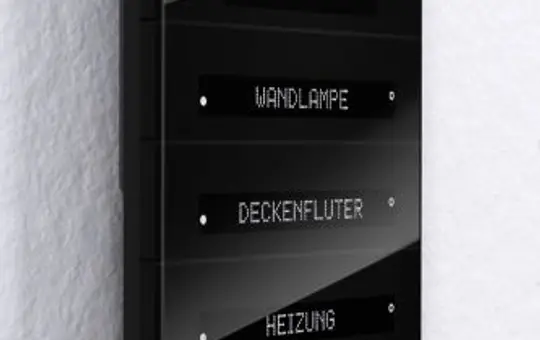 ENERTEX 1157-01-sw KNX-Raumcontroller Premium | schwarz eloxiert