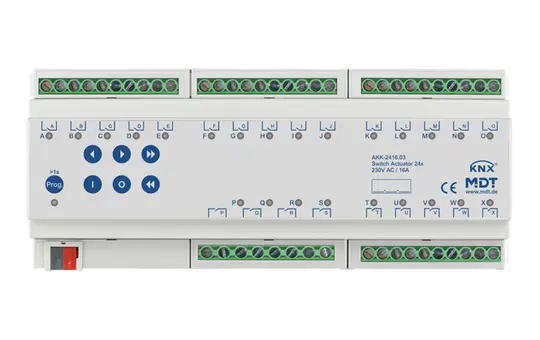 MDT AKK-2416.03 KNX-Schaltaktor Kompakt 24-fach