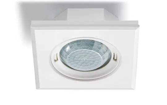 ESYLUX EP10451713 KNX-Präsenzmelder PD-FLAT 360°, Unterputz quadratisch | weiß