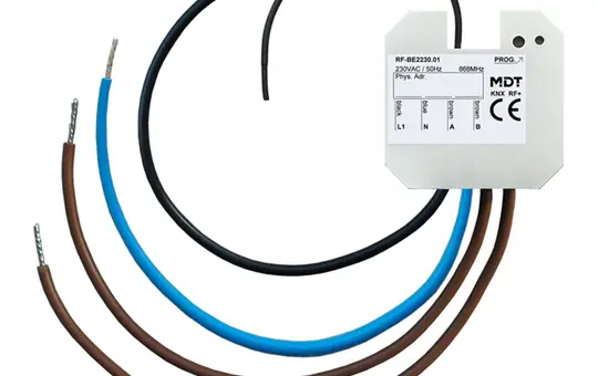 MDT RF-BE2230.01 KNX-RF Funk-Tasterinterface 2-fach