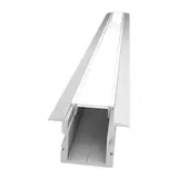 LED PROFILELEMENTE 1304.2 Aluminiumprofil 2 m ET-Hoch | aluminium eloxiert