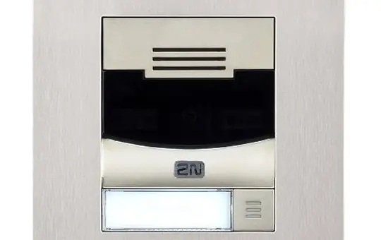 2N 9155301CF IP Solo mit Kamera, Unterputzmontage | nickel