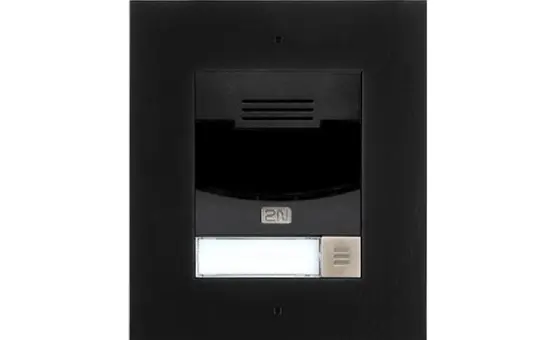 2N 9155301CBF IP Solo mit Kamera, Unterputzmontage | schwarz
