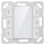 GVS ADV-06/02.2.00 KNX-Tastsensor ADVANCE+ 3-fach | weiß glänzend