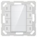 GVS ADV-08/02.1.00 KNX-Tastsensor ADVANCE+ 4-fach | weiß matt