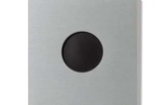 BASALTE 0181-01 Wand-Abdeckung AURO aluminium gebürstet