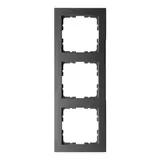 GVS 635550 Abdeckrahmen 3-fach | anthrazit