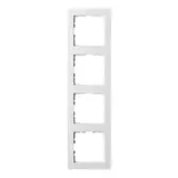GVS G0804CW Abdeckrahmen 4-fach | weiß